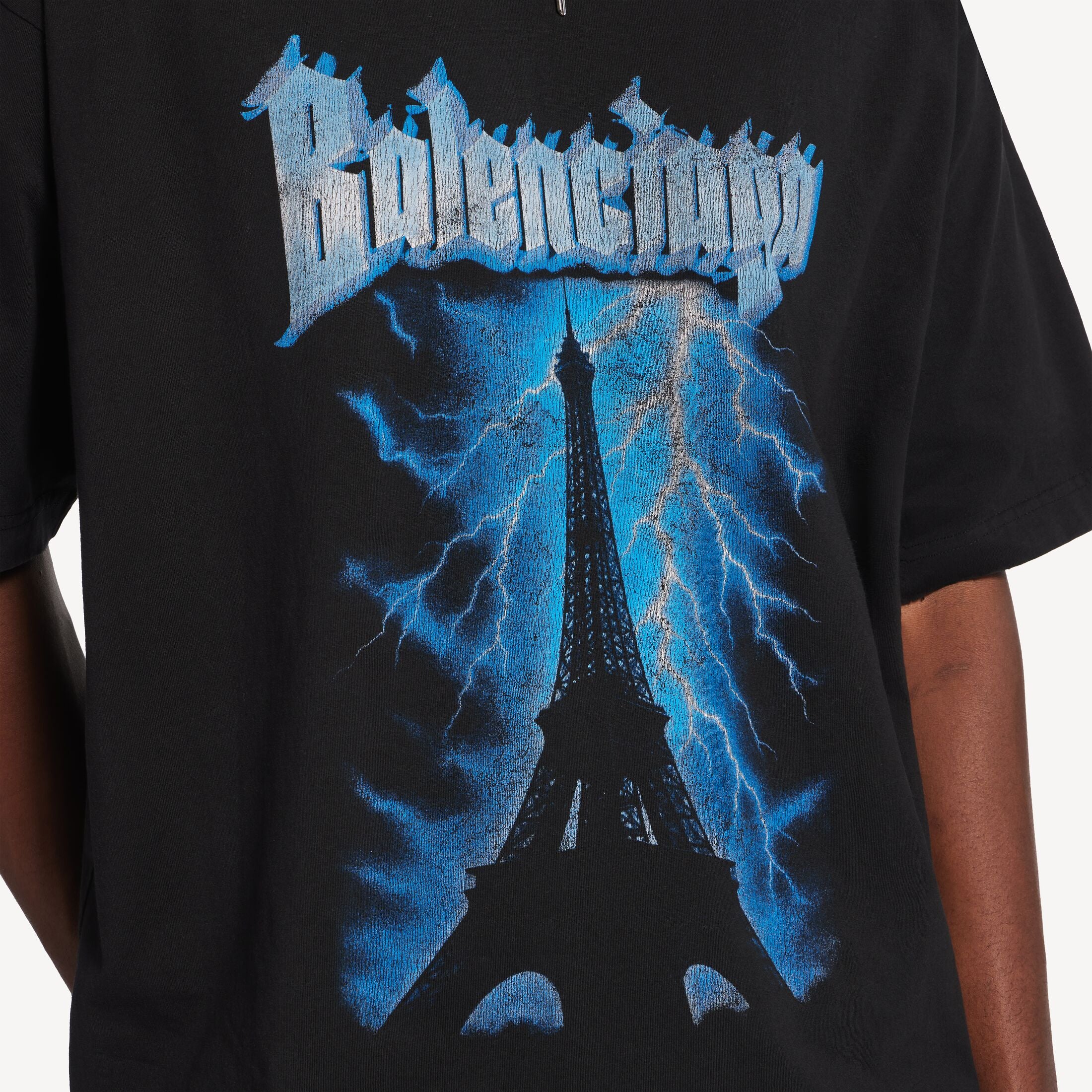 MEN'S PARIS THUNDERSTORM OVERSIZED T-SHIRT